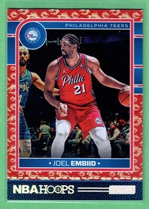 2024-25 Panini NBA Hoops Joel Embiid Dragon Year #/75 76ers SP - Picture 1 of 2