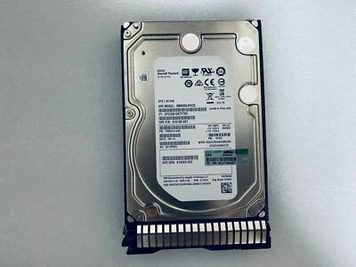 HPE 8TB 819201-B21 820032-001 8TB 12Gb/s 7.2K 3.5"  SAS G8 G10 SC HARD DRIVE - Image 1 of 4
