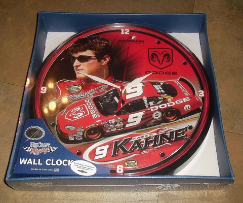 Kasey Kahne clock #9 Wall Clock 12" new in box wincraft NASCAR Wincraft Cover