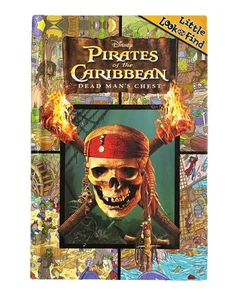 Little Look & Find Disney Pirates Of The Caribbean Dead Man’s Chest Book Rare - Picture 1 of 6