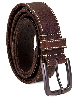 Cinturón de cuero genuino Timberland para hombre - clásico, informal cinturón de vestir diario Foto 1 de 4
