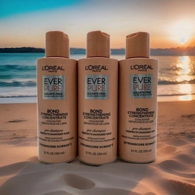 L'Oreal EverPure Bond Repair Pre Shampoo Treatment, 5.1oz  Lot Of 6  - Image 1 of 3