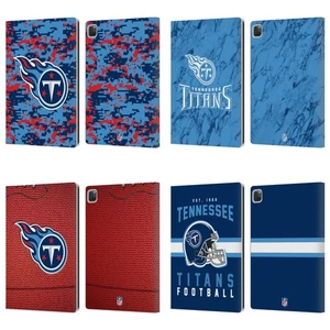 OFFICIAL NFL TENNESSEE TITANS GRAPHICS LEATHER BOOK WALLET CASE FOR APPLE iPAD - Picture 1 of 10