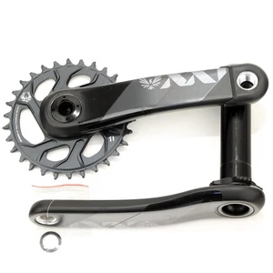 Sram XX1 Eagle Carbon Crankset, DUB Wide, 12-Speed, 170mm, 30T, 55mm Chainline - Picture 1 of 5