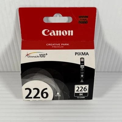 Cartucho de tinta negra Canon 226 Pixma CLI-226BK BK OEM genuino original NUEVO Foto 1 de 3