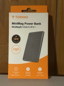 TORRAS - Slim MiniMag Wireless Magsafe Power Bank 5000mAh - Titanium Gray 18W - Picture 1 of 4