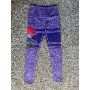 Colorado Edizione Limitata Donna Piccoli Leggings Yoga Pantaloni Allenamento Activewear Viola - Foto 1 di 3