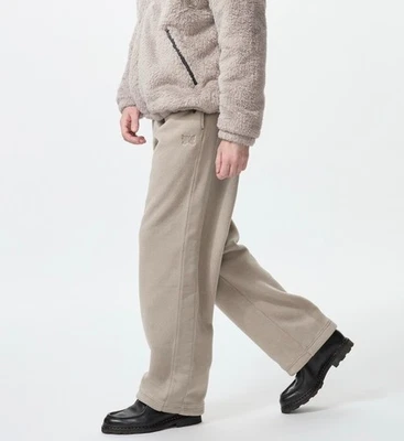 UNIQLO NEEDLES Fleece wide pants XS S M L XL XXL 3X 4XL Unisex Japan 2025 New - Image 1 of 4