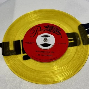 Los Yesterdays - Who Made You You 7” Yellow Vinyl - Picture 1 of 1