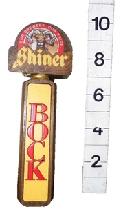 Rare Shiner BOCK Ram  Beer Tap Handle "Our Brewery  ~ Our Pride" - Picture 1 of 3