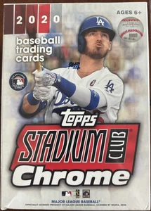 2020 Topps Stadium Club Chrome Baseball "Blaster Box" - Factory Sealed - HOT! - Picture 1 of 5
