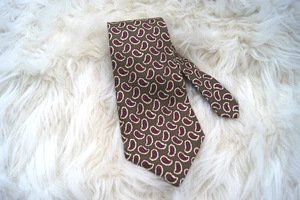Vintage Polo by Ralph Lauren Silk Tie Paisley Necktie Neckwear Made By Hand Made - Picture 1 of 5