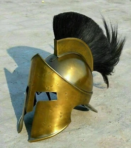 300 Spartan Helmet King Leonidas Movie Replica Helmet Personal Halloween Item - Picture 1 of 5