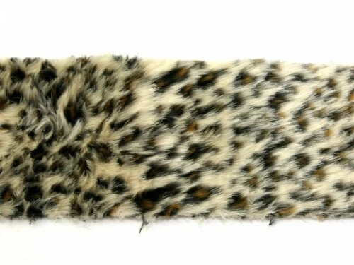 Simplicity 25mm Faux Fur Trim Brown - per metre