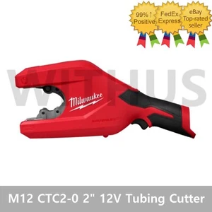 Milwaukee M12 CTC2-0 2" 12V Charging Copper Tubing Cutter - Body Only_ - Picture 1 of 2