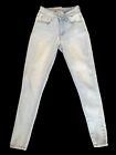 Bamboo Jeans Juniors Skinny Blue Light Wash Size 1