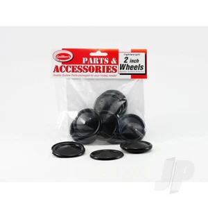 Guillow 2in Plastic Half Wheel (8 1/2 wheels) Balsa Model Aircraft Accessories - Picture 1 of 1