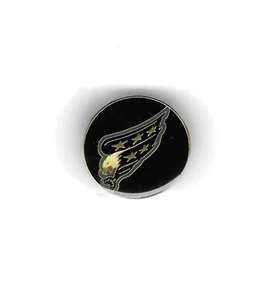 Washington Capitals Old Style Logo Round NHL Hockey Pin - Picture 1 of 1