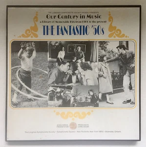 The Fantastic 50s Our Century In Music 3Lps Box Set Vol 5 LONGNES 1974 MINT - Picture 1 of 9