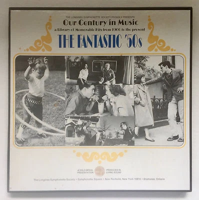 The Fantastic 50s Our Century In Music 3Lps Box Set Vol 5 LONGNES 1974 MINT - Image 1 of 4