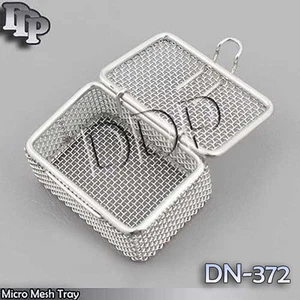 Micro Mesh Tray 7 x 5 x 3 Cm Perforated Mesh Box DN-372 - Picture 1 of 2