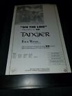 Tangier On The Line Rare Original Radio Promo Poster Ad Framed!