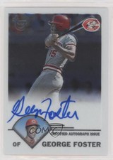 2003 Topps Retired Signature Edition Auto George Foster #TA-GF Auto