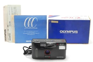【TOP MINT / Tested】 Olympus AF-10 QD Black Point & Shoot From JAPAN w/Box - Picture 1 of 10