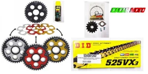 Transmission Kit Chain Crown Pinion Ducati Monster 796 2013 2014 SUPERSPROX - Picture 1 of 3