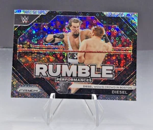 2024 Prizm WWE Rumble Performances Diesel #9 Silver Disco Prizm Kevin Nash NWO - Picture 1 of 3