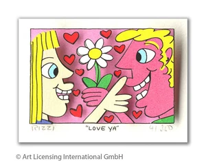 James Rizzi  3 D " Love YA " - Imagen 1 de 1