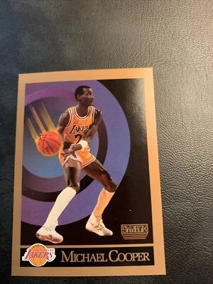 #134 Michael Cooper Los Angeles Lakers￼￼￼ ￼￼￼,,,￼1990-91 Skybox Cb24 - Image 1 of 2