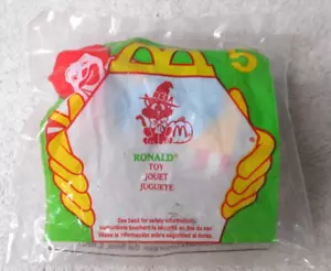 1998 McDonald's Happy Meal Haunted Halloween #5 Ronald giocattolo sacchetto sigillato - Foto 1 di 5