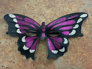 Butterfly Mask Glitter Purple/Pink by Forum 67254 - Picture 1 of 2