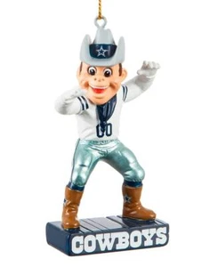 NFL DALLAS COWBOYS FOOTBALL TEAM MASCOT CHRISTMAS TREE ORNAMENT GREAT FAN GIFT - Picture 1 of 1