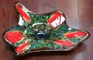 Mid 20th Century Vallauris Pottery Ceramic Centerpiece Bowl Made in France - Picture 1 of 4