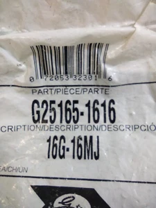 MegaCrimp/ Stecker/ JIC 37/ Flare 16G-16MJ/ Gates/ G25165-1616/ MegaSys - Bild 1 von 22