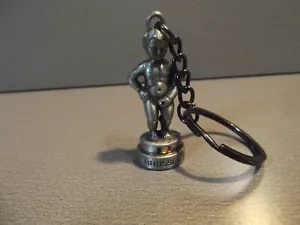 Collectible Key Chain Metal 1.75"in BRUSSELS STATUE - Picture 1 of 6