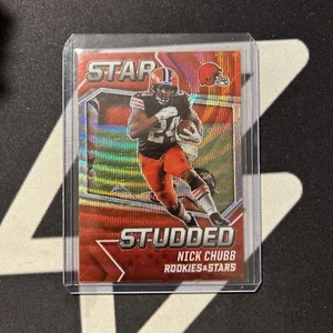 2021 Panini Rookies & Stars - Star Studded Red Wave #SS-5 Nick Chubb - Picture 1 of 2