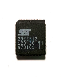 SST29EE512 120nS 64Kbx8 EEprom memory PLCC-32 SST genuine part x1 pcs - Foto 1 di 1