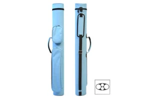 Macaron SKY BLUE 2x2 Case - Hard Tube Case - Heavy Duty Nylon - Delta Mnfg - Picture 1 of 3