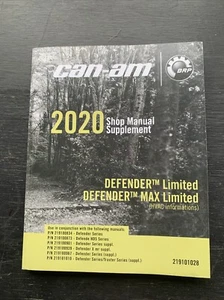 2020 Can-Am Defender Limited 219101028 Shop Service Supplement Manual SKUA19 - Bild 1 von 2