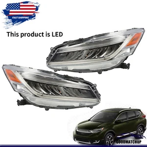 For 2016-2017 Honda Accord Touring Sedan Only LED Headlight Assy Right&Left Side - Bild 1 von 10