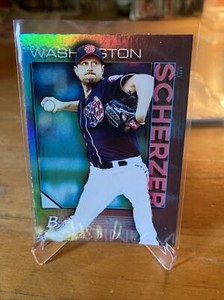 2020 Bowman Platinum #2 Max Scherzer