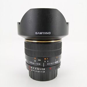 Objetivo Samyang 14mm 2.8 ED AS IF UMC para Nikon