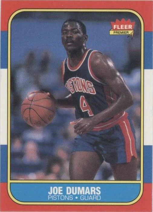 1986-87 Fleer - Joe Dumars #27