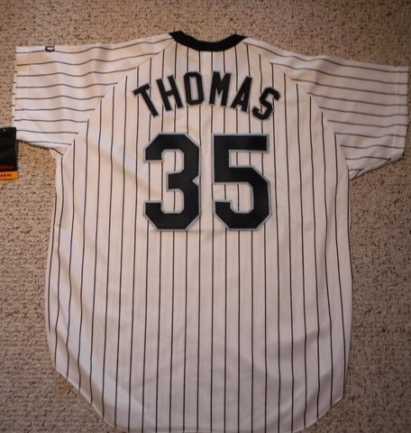 CHICAGO WHITE SOX FRANK THOMAS JERSEY VINTAGE WILSON With TAGS SIZE XXL  SEWN Cover