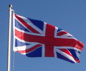 ALL SEWN NYLON UNION JACK FLAG 5' X 3' CANVAS SLEEVE BRITISH FLAG UK SELLER - Picture 1 of 6