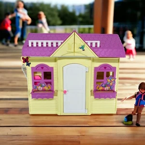 Muñeca Barbie Kelly 1998 emergente plegable casa de juegos sin swing - Imagen 1 de 15
