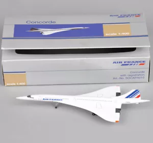 Diecast Escala 1/400 Francia Concorde 1976-2003 Air Model Aircarft Colección Regalo - Imagen 1 de 8